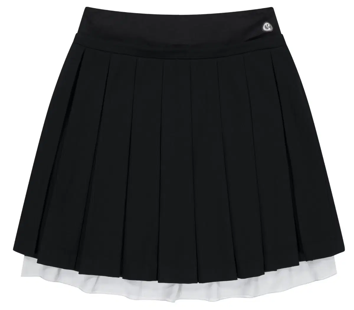 2] Koiseio Ribbon Double Skirt Black on Bunjang Global Site.